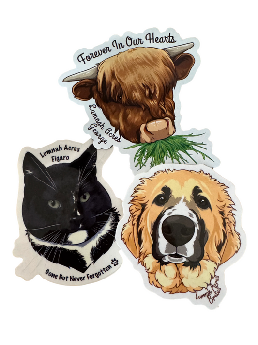 Lumnah Acres Sticker/Magnet Bundle