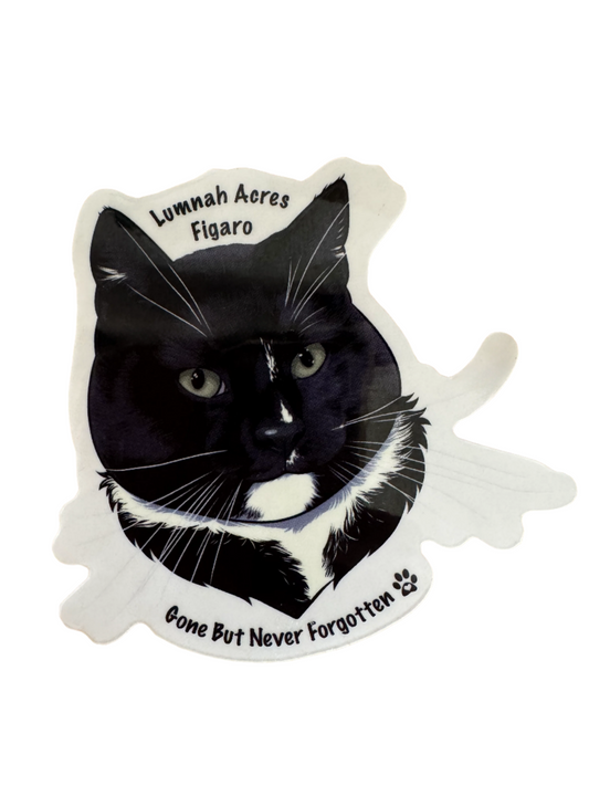 Lumnah Acres Figaro Sticker